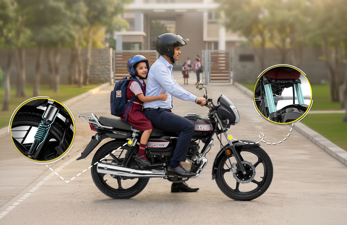 TVS Radeon 110cc Bike