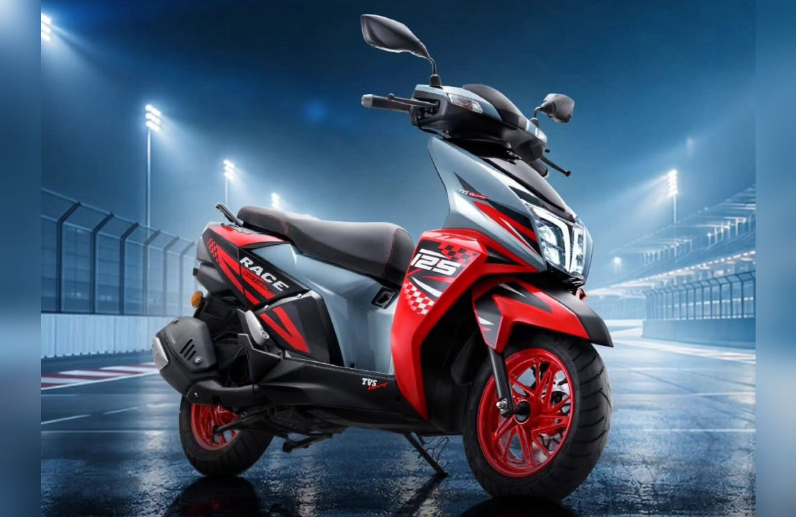 TVS NTORQ 125 Race Edition Red