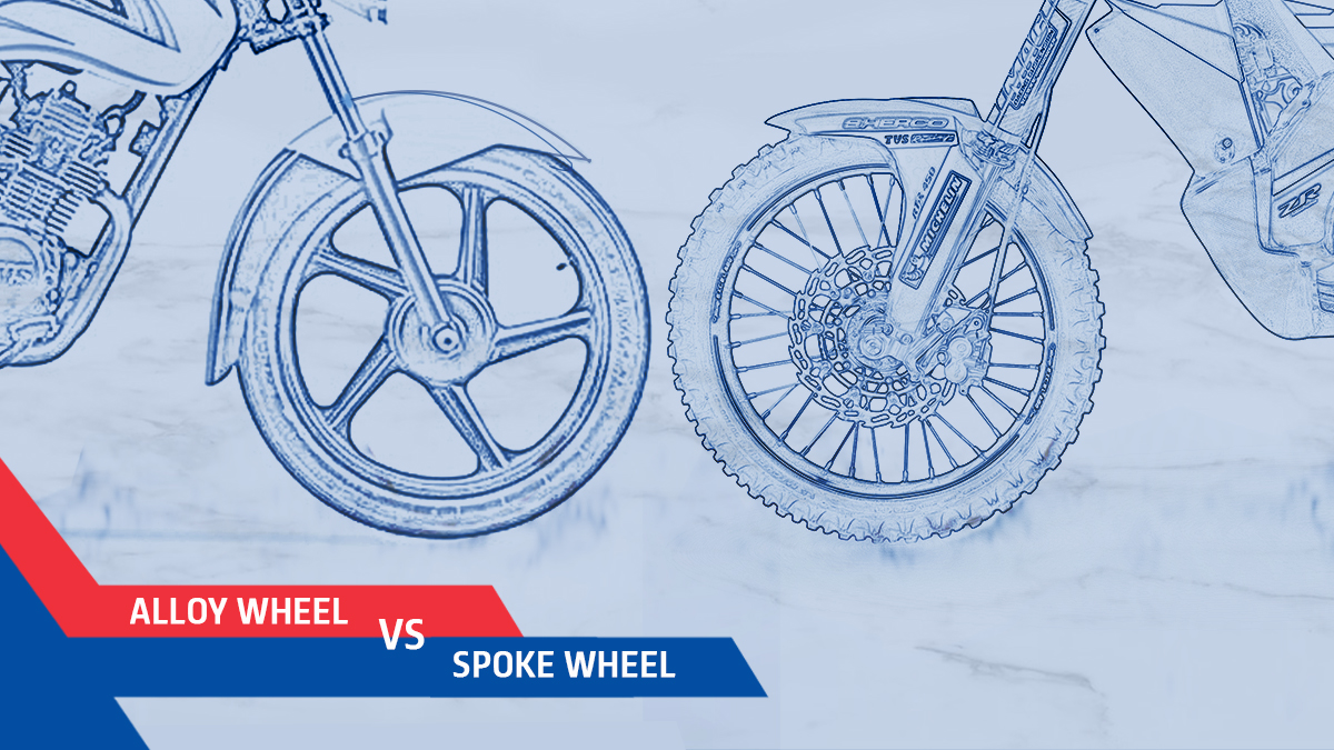 Alloy Wheels VS Spoke Wheels For Two-Wheelers: Pros And Cons