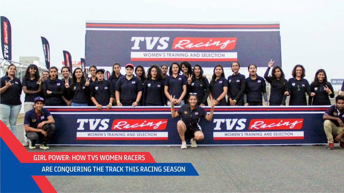 Girls Group Racing Girl Power: How TVS Women Racers Are Conquering The Track This Racing ...