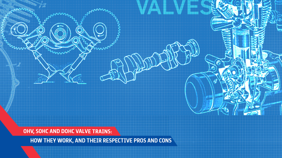 OHV, SOHC and DOHC Valve Trains: How They Work, and Their Respective Pros and Cons