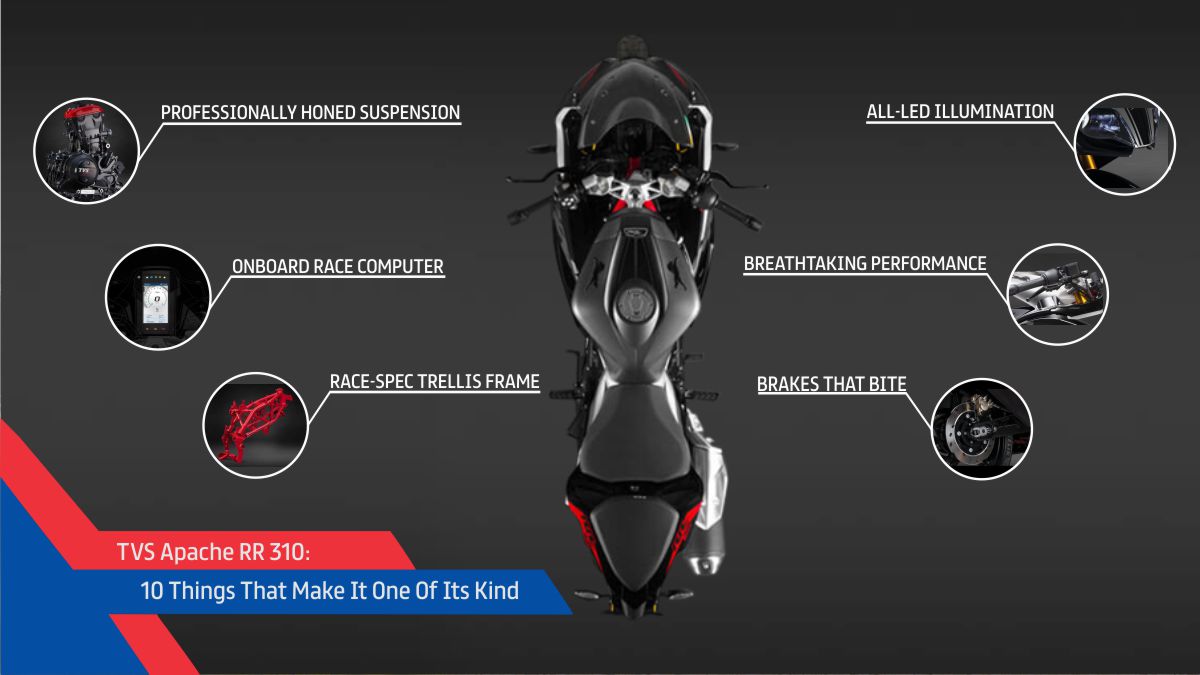 TVS Apache RR 310 10 Things That Make It One of Its Kind
