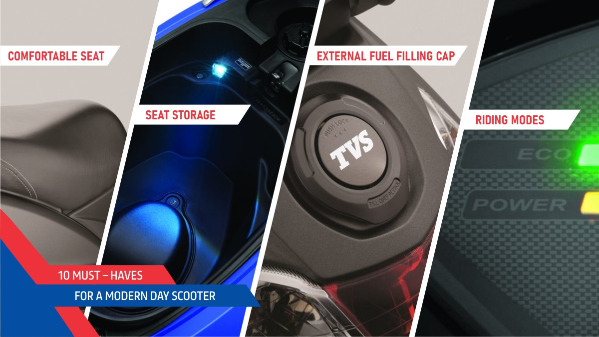10 Must – Haves For A Modern Day Scooter