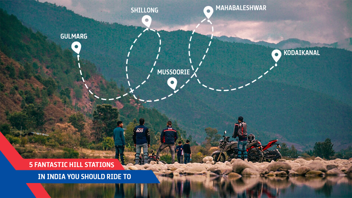 5 Fantastic Hill Stations In India You Should Ride To