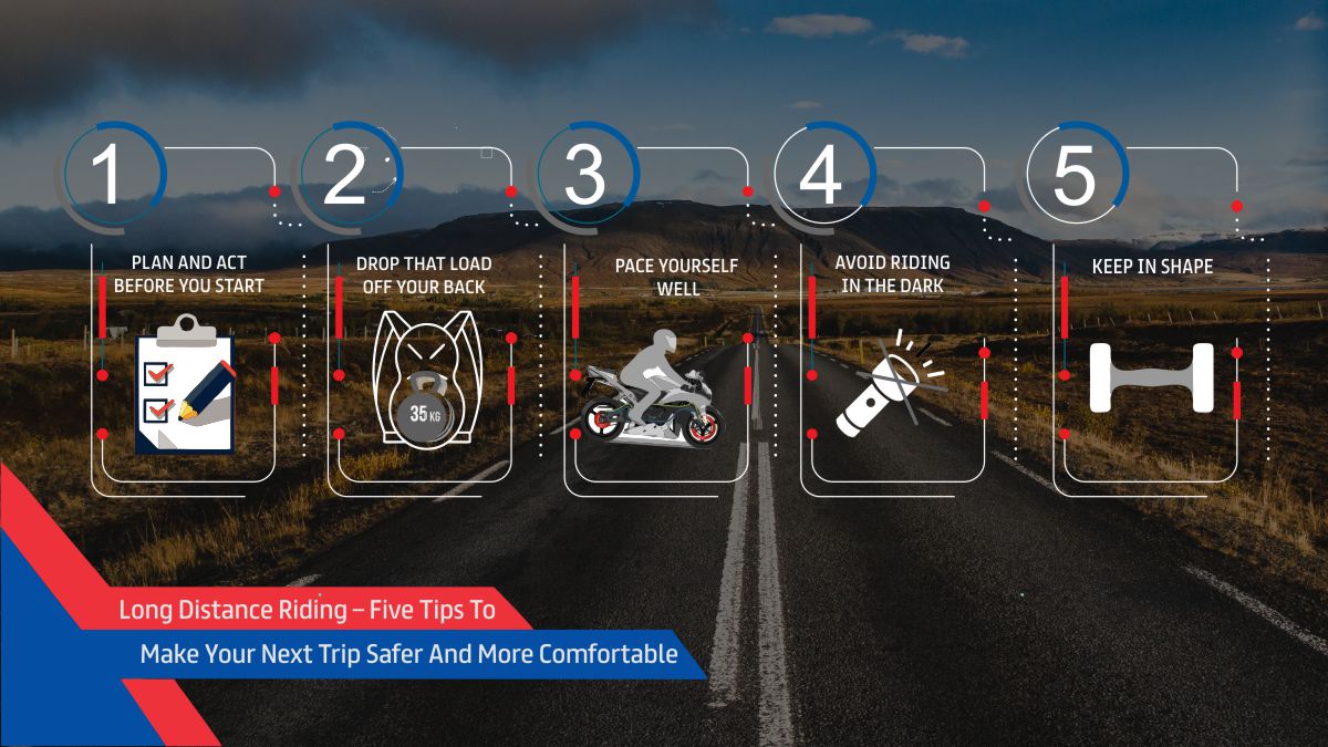 Long Distance Riding – Five Tips To Make Your Next Trip Safer And More ...
