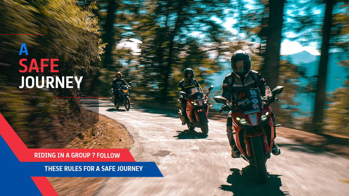 Riding In A Group? Follow These Rules For A Safe Journey