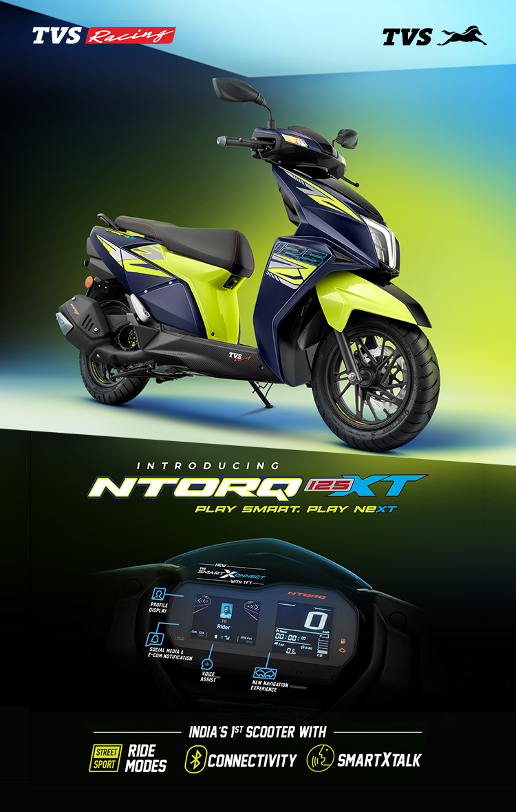 Best Two Wheeler In India- Bike, Scooter, Motocycle | TVS Motor