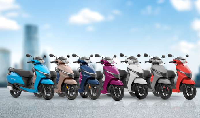 More Colors to Match Your Style | All - New TVS Jupiter