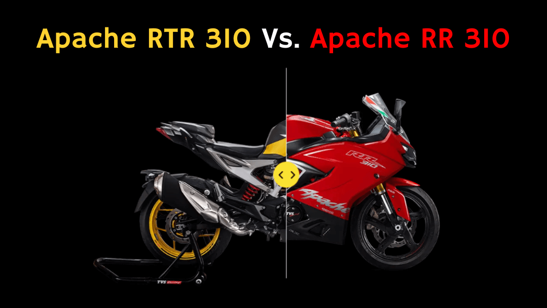Apache Rtr 310 Riding Position Comparison of TVS Apache RTR 310 and TVS Apache RR 310