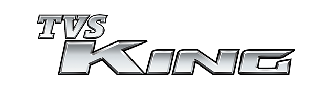 TVS king deluxe 3 wheeler brand logo