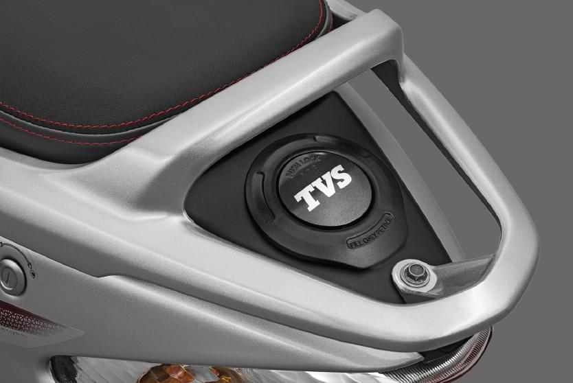 External fuel option on TVS wego 2 wheeler scooter