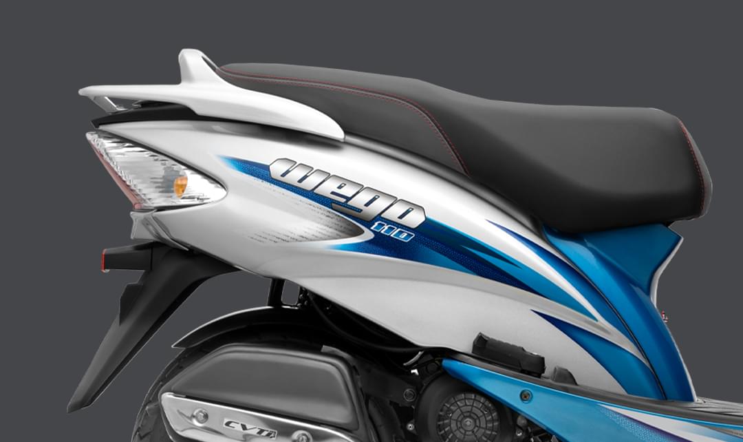 Comort Seat  of TVS wego 2 wheeler scooter