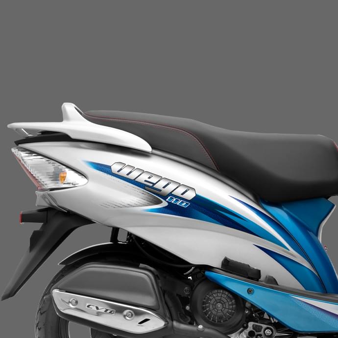 Comort Seat  of TVS wego 2 wheeler scooter