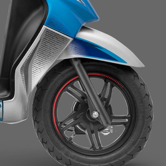 TVS Wego Rear Wheel