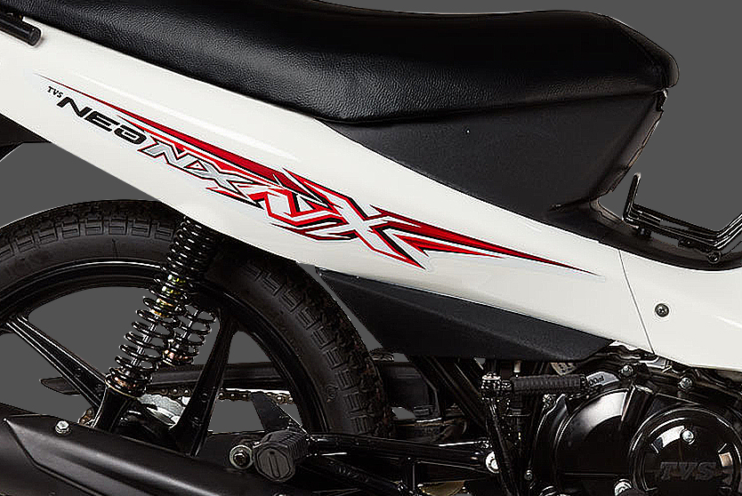 TVS NEO NX 110 cc semi automatic motorcycle with new graphics