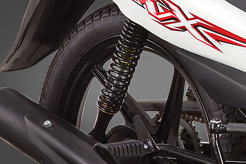 TVS NEO NX 110 cc semi automatic motorcycle with good suspensions