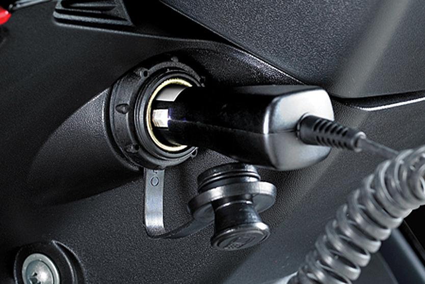 Usb mobile charger of TVS NEO NX 110 cc semi automatic motorcycle