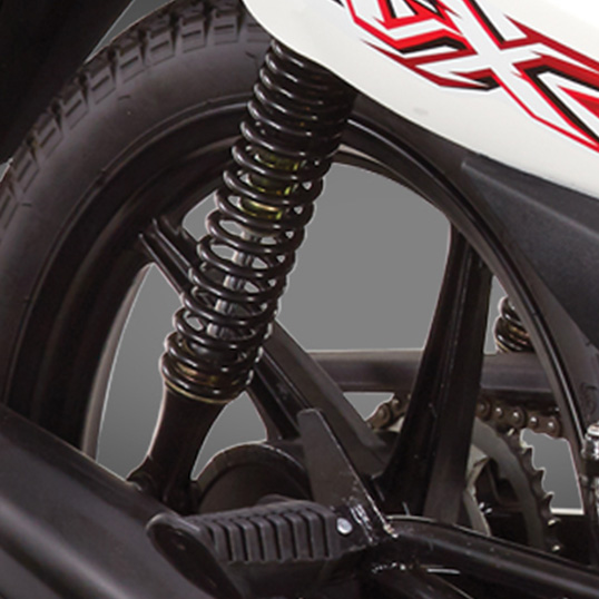 TVS NEO NX 110 cc semi automatic motorcycle with good suspensions