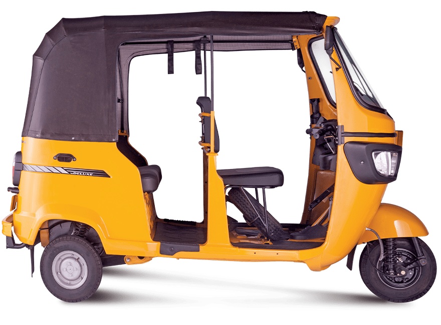 Virtual view of TVS king deluxe 3 wheeler