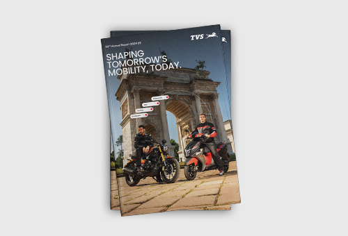 TVSM Annual Report recognised as Best Annual Report