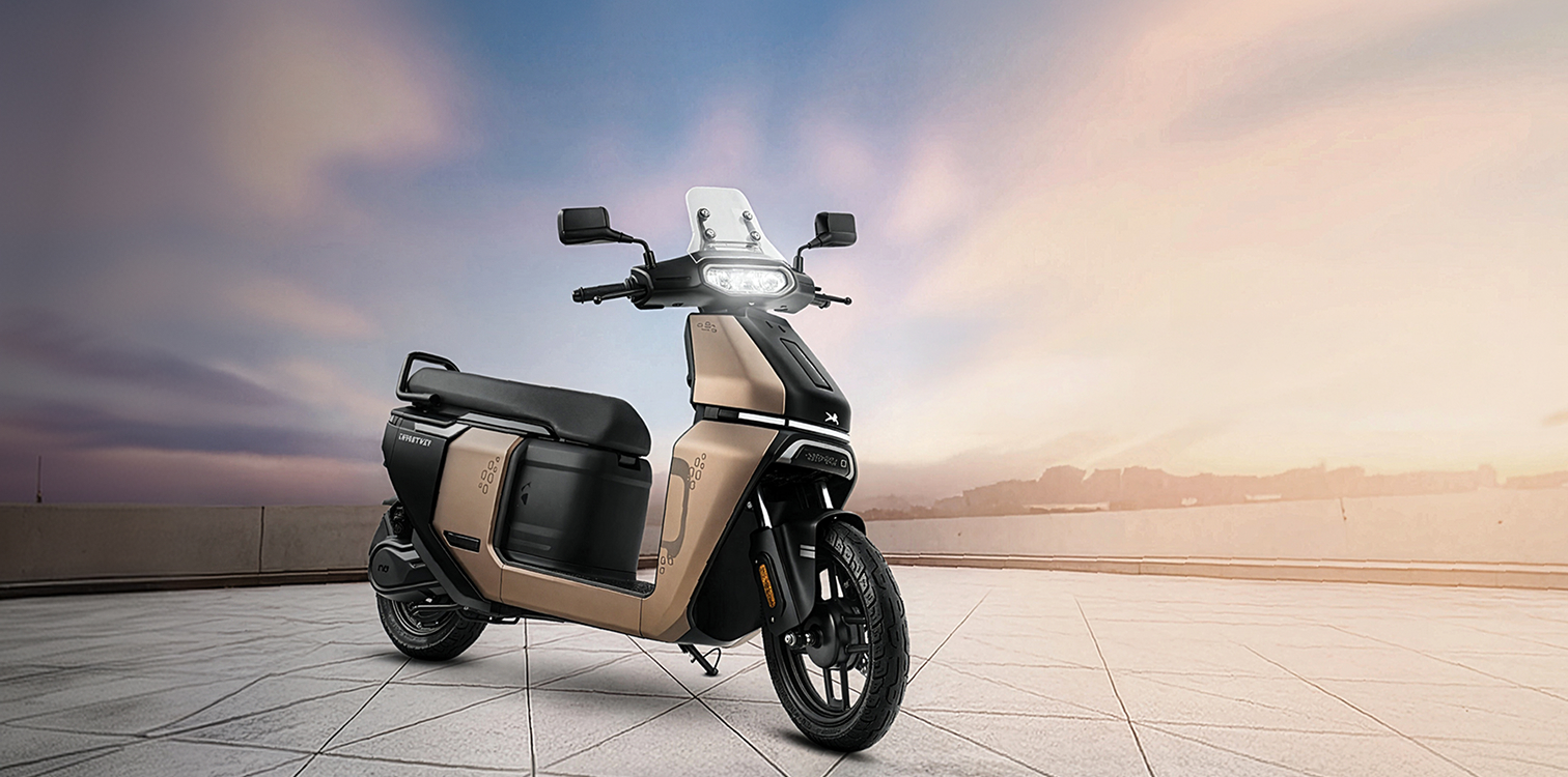 TVS electric scooter