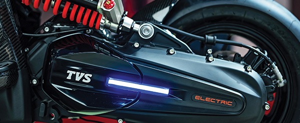 TVS electric powertrain