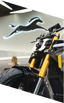TVS premium motorcycle