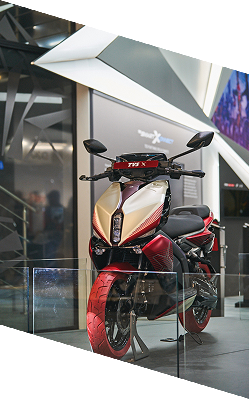 TVS X electric scooter