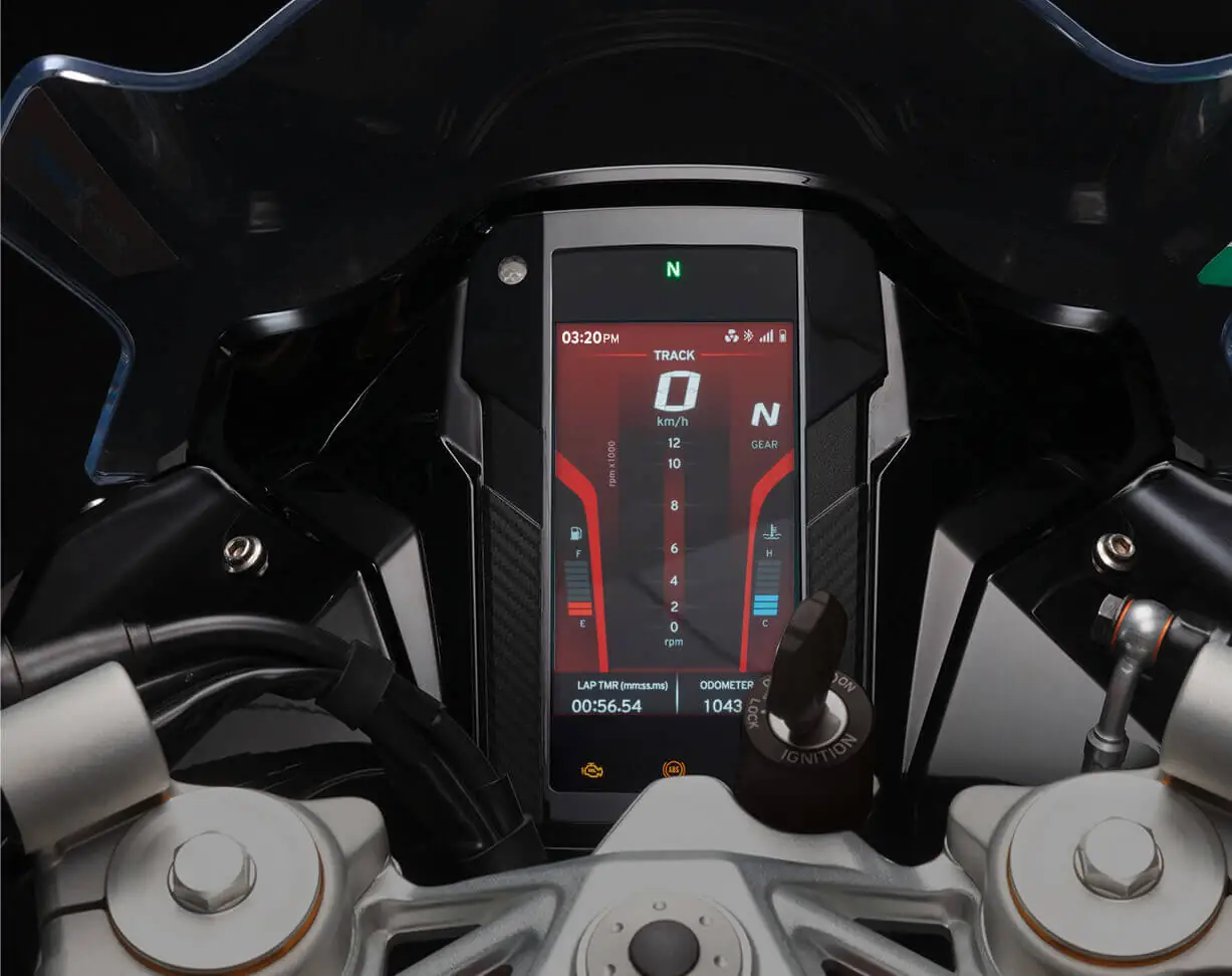 TVS RR 310 Auxiliary dashboard bike
