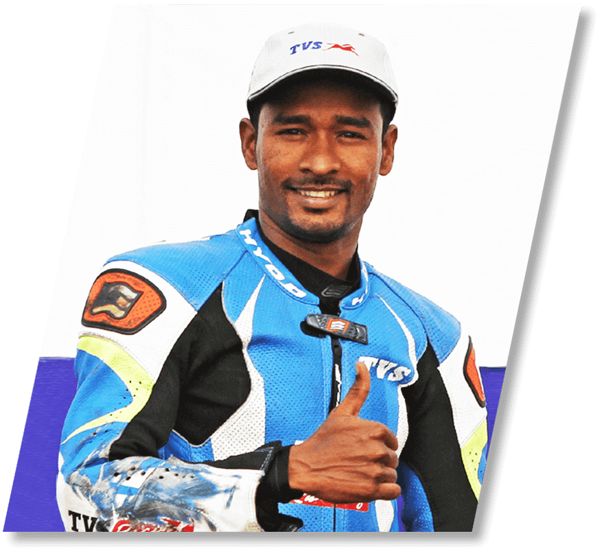 TVS Racing Rider K, Jagan Kumar