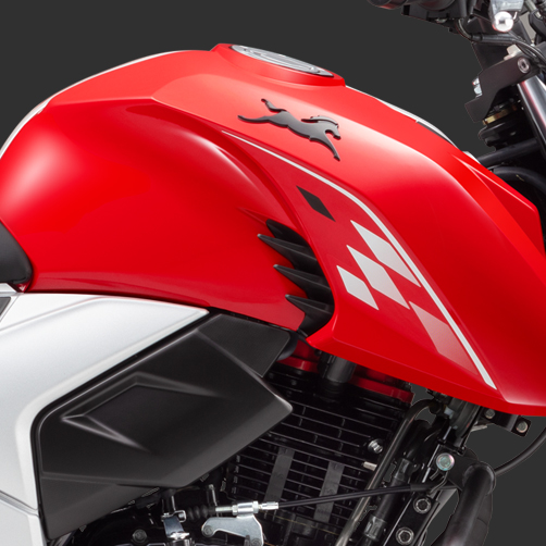 Full tank capacity of Apache RTR 160 4V Sports motorcycles