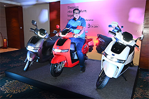 TVS iQube Electric Scooter Autobuzz Goa