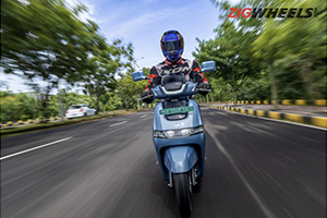 TVS iQube Electric Scooter ZIGWHEELS