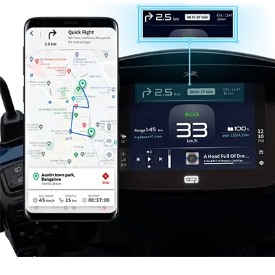 TVS Smart X Connect Navigation Assist