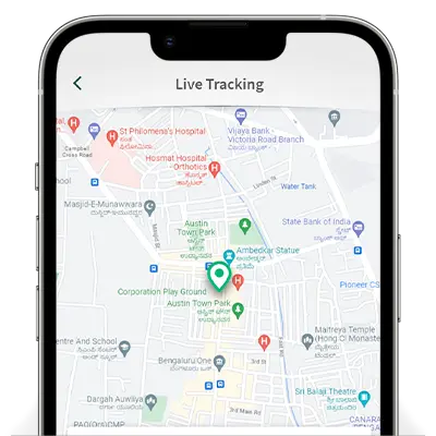 TVS Smart X Connect Live Vehicle Tracking