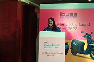 TVS iQube Electric Scooter Goan Reporter