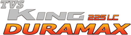 TVS King Duramax 3 wheeler auto brand logo