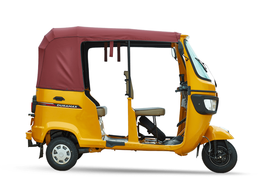 TVS King Duramax 3 wheeler auto side view design photo