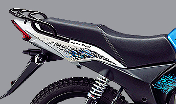 TVS ZT 125 cc motorcycles with comfort features