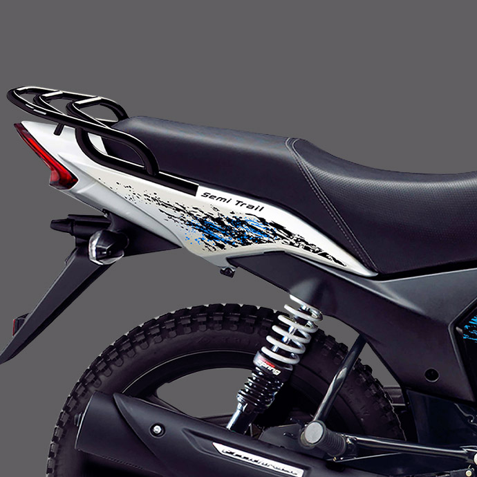 TVS ZT 125 cc motorcycles with comfort features
