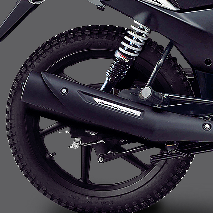 TVS ZT 125 cc motorcycles with high durability