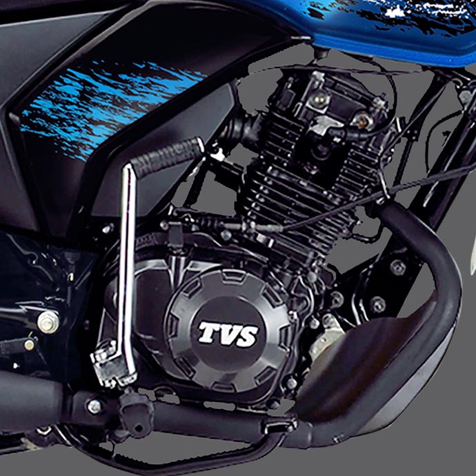 Best mileage TVS ZT 125 cc bikes