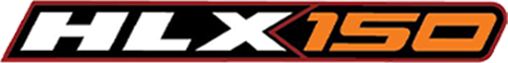 TVS HLX 150 brand logo