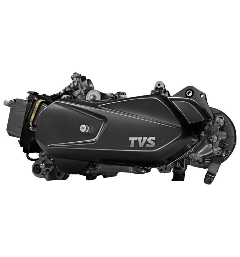 TVS Ntorq 125 cc 2 wheeler automatic scooter with 125 cc powerful engine