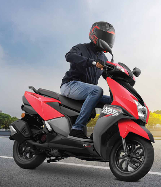 TVS Ntorq 125 automatic scooter Overview