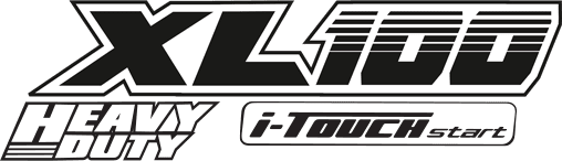 TVS XL 100 Heavy duty two wheeler moped Branding