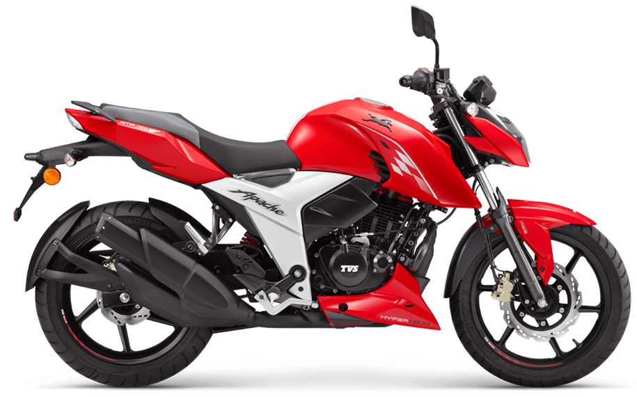 Virtual design of Apache RTR 160 4V Sports motorcycles