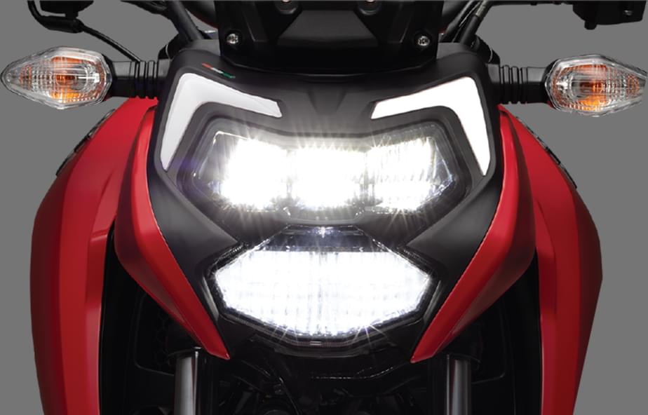 Faro delantero LED de la motocicleta TVS RTR 160 4V de dos ruedas