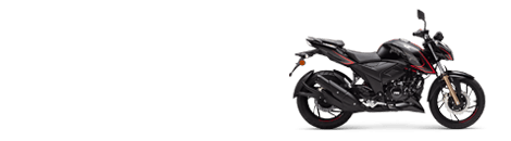 TVS RTR 200 EFI ABS two wheeler product listing in black color
