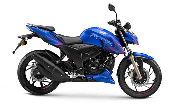 View details of TVS RTR 200 4V EFI ABS two wheeler motorcycle